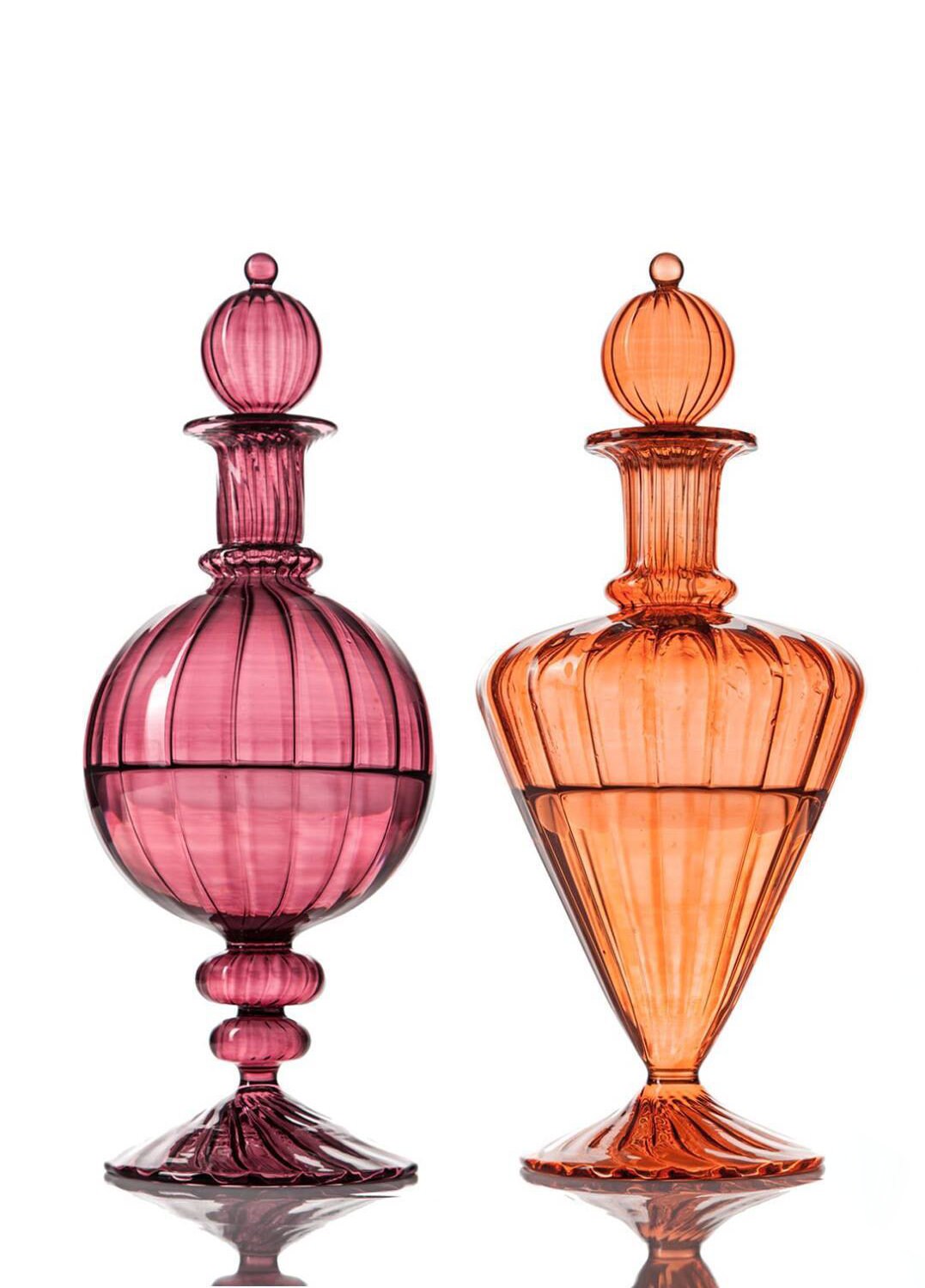 Set of Two Perfume Decant Bottles - Les Trois Pyramides