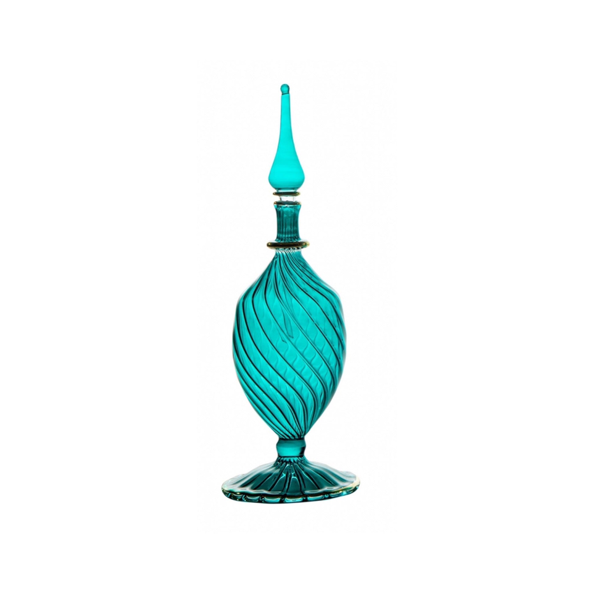 Glass art perfume bottle | Les Trois Pyramides