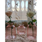 La vie en rose Art Deco Vase , Hand blown Glassware , Blown glass vases , Ribbed glass vase , colored glass vases , vase for flowers