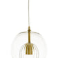 Clear light fixture for room decor