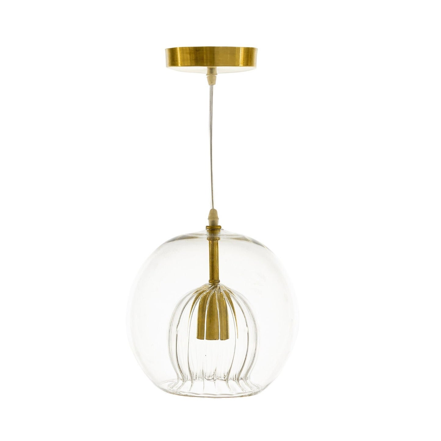 Clear light fixture for room decor