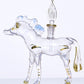 Animal Blown Glass ornaments set of three | Mouth Blown Glass ornament | vintage ornament | animal Handmade ornaments | Egyptian Glass decor