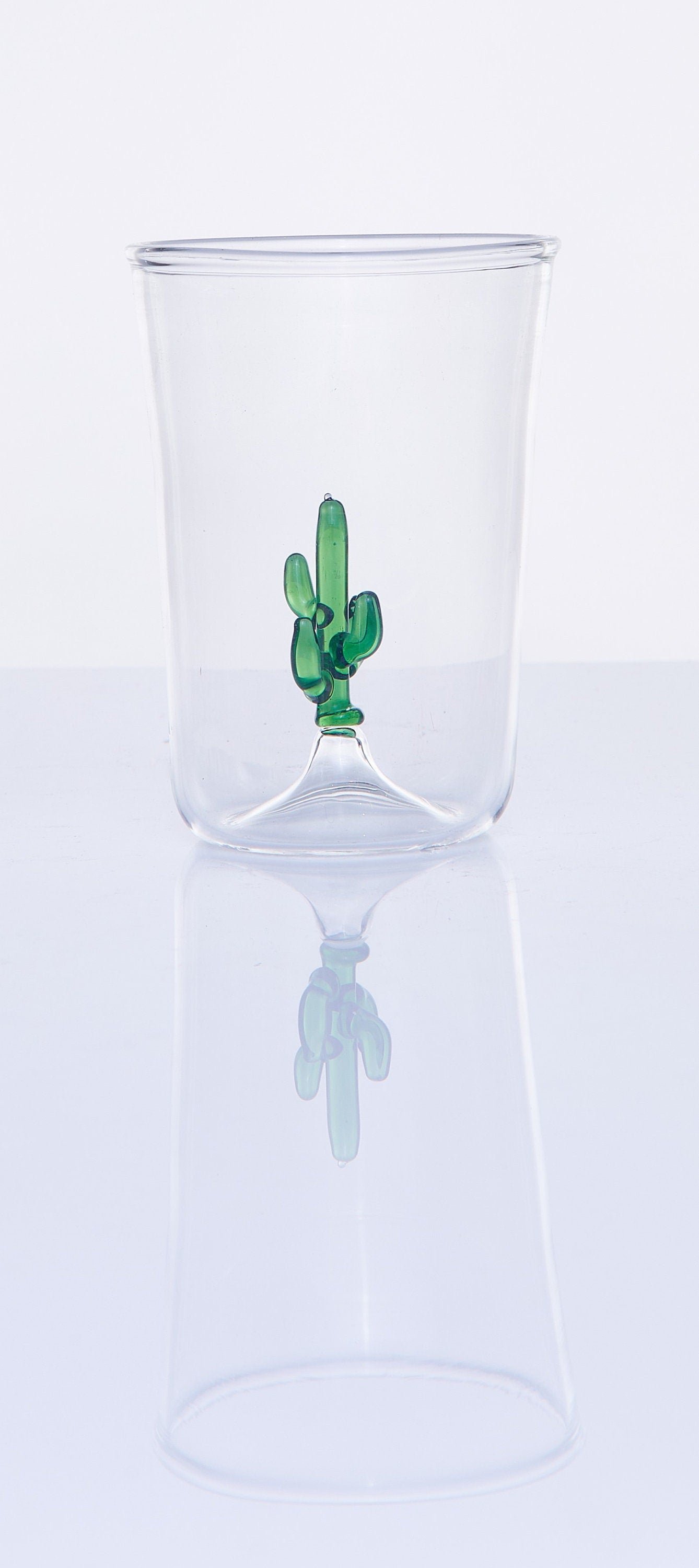 Cactus plant blown Glass cup | Handmade drink Glasses | Handmade Glassware | handmade mug | ice coffee cup | minimalist mug | cute drinkware
