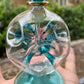 Fragrance 14 K Gold Classic bottle with stopper ,custom Bottle, Handmade Blown Glass Bottle, made with love, Handmade Gift