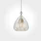 Pendant Light set of Four Double layer Glass