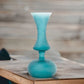 Frosted Glass Art Deco Vase - Hand blown Glassware - Blown glass vases - Modern glass vase - colored glass vases - vase for flowers