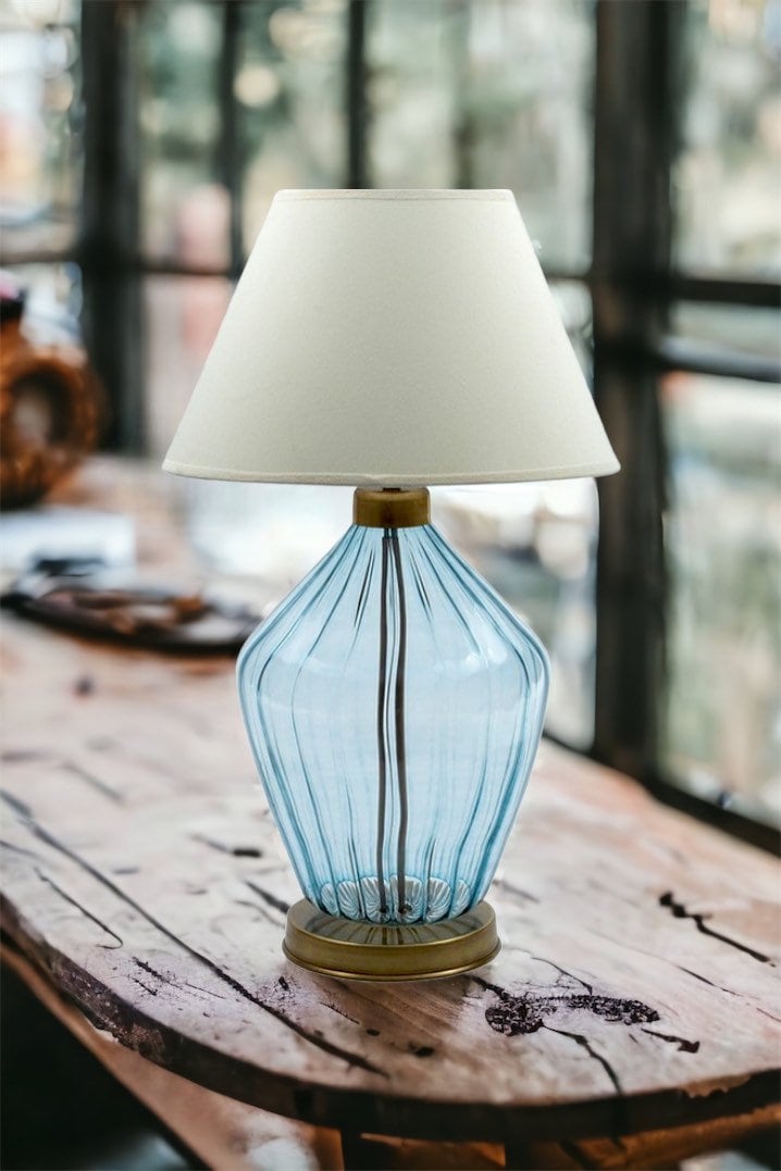 Set of Two Table Lamps - Les Trois Pyramides