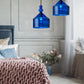 modern lights for bedroom  (Blue)