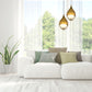 Blown Glass kitchen island light