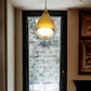 Blown Glass kitchen island light